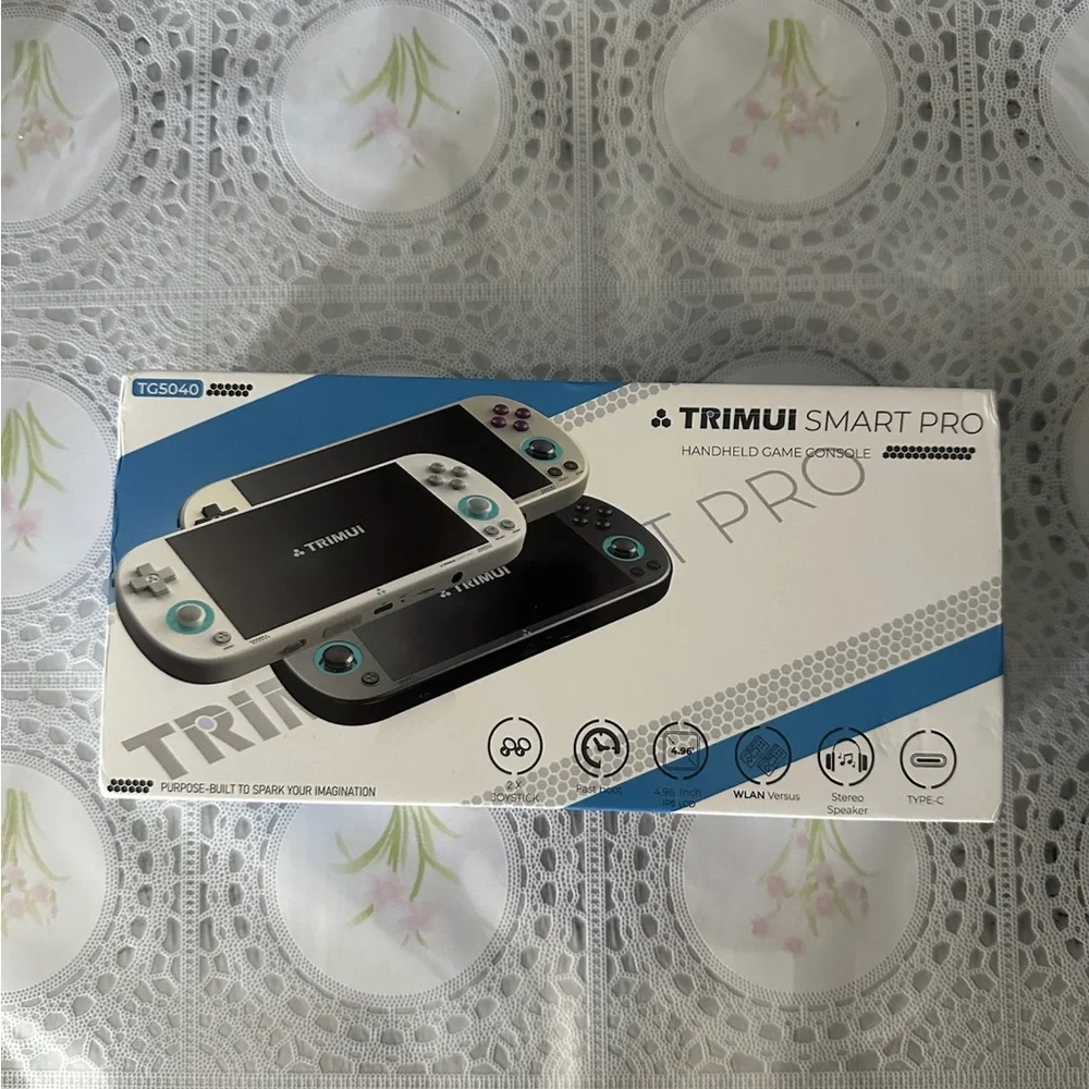 Smart Pro Handheld Game Console - Black and White